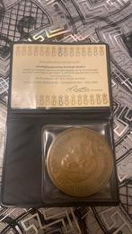 Beatrix Inhuldigingspenning, Postzegels en Munten, Penningen en Medailles, Ophalen of Verzenden, Overige materialen