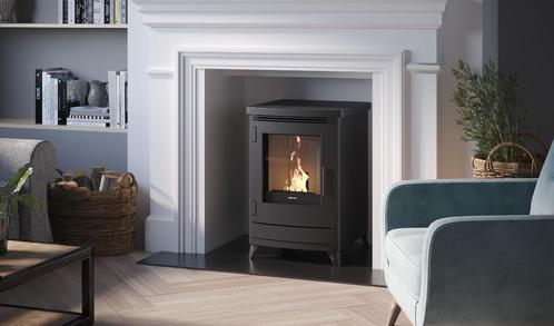 Pelletkachel Nordic Fire | Type Finn, Huis en Inrichting, Kachels, Zo goed als nieuw, Vrijstaand, Pelletkachel, Overige brandstoffen