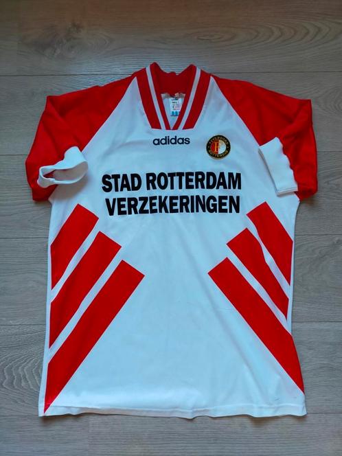 Feyenoord training shirt Adidas 1995/1996, Kleding | Heren, Sportkleding, Zo goed als nieuw, Voetbal, Maat 56/58 (XL), Rood, Ophalen of Verzenden
