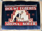 Douwe egberts poster (dik papier) 45 x 61 cm, Ophalen of Verzenden, Gebruikt, Rechthoekig Staand