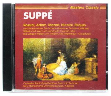 Cd Suppé Rossini Adam Mozart Nicolai Strauss Perfecte staat  beschikbaar voor biedingen