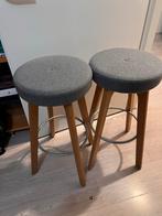 Barkrukken, Huis en Inrichting, Barkrukken, Met voetsteun, 60 tot 90 cm, Ophalen of Verzenden, Zo goed als nieuw