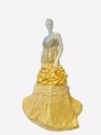 uitverkoop Trouwjurk goudkleurig maat 34,36,38, Ophalen of Verzenden, Nieuw, Geel, Trouwjurk