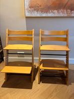 2x stokke tripp trapp hout- 1 nieuw model 1 oude model, Kinderen en Baby's, Kinderstoelen, Ophalen, Zo goed als nieuw, Meegroeistoel