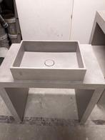 Beton-cire badkamermeubel met waskom, Ophalen, Nieuw, 50 tot 100 cm, Minder dan 100 cm