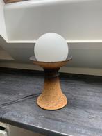 Vintage Tafellamp Doria Leuchten, Huis en Inrichting, Ophalen, Gebruikt, Glas, Minder dan 50 cm