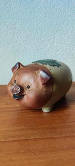 Vintage Spaarvarken aardewerk hans schirmer achatit, Ophalen of Verzenden, Steen, Aardewerk of Keramiek, Dier