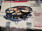 Gourmetstel - Raclette Grill Set, Witgoed en Apparatuur, Gourmetstellen, Ophalen of Verzenden, Gebruikt, 4 t/m 7 personen
