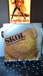 Skol spreekt uw taal, Ophalen of Verzenden, Gebruikt, Reclamebord, Plaat of Schild, Oranjeboom