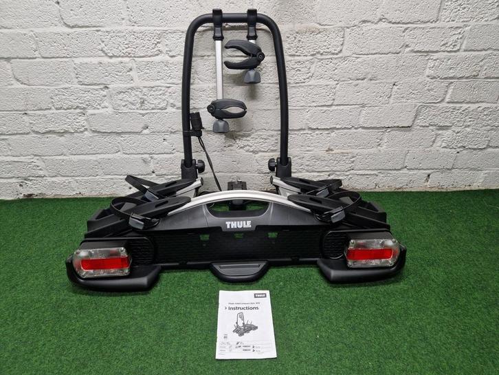 Nette Thule VeloCompact 925 fietsendrager lichtgewicht, Auto diversen, Fietsendragers, Zo goed als nieuw, Trekhaakdrager, 2 fietsen