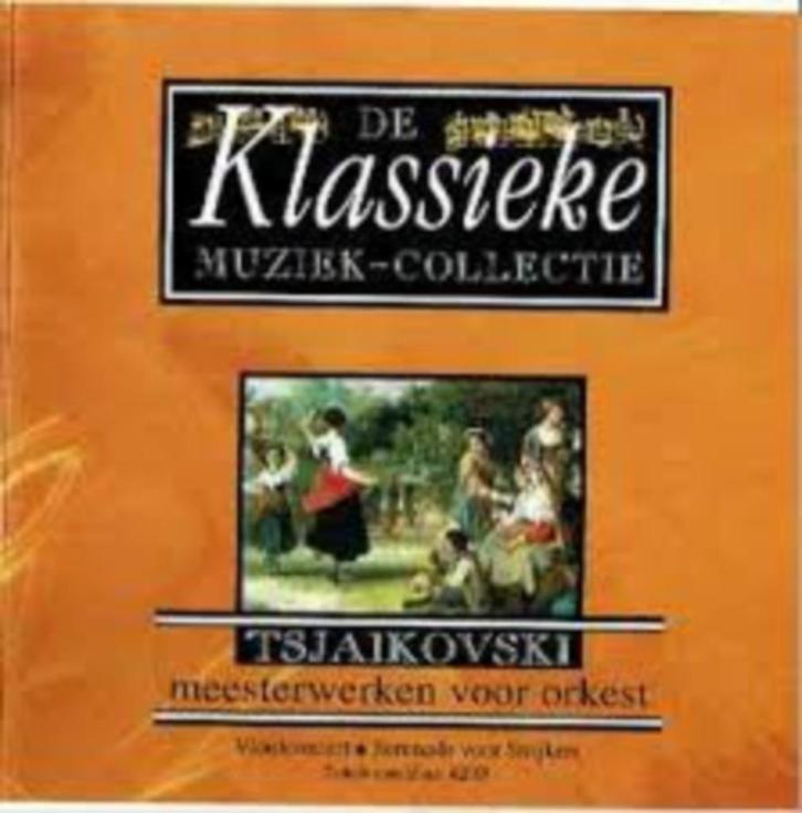 TSAJKOWSKI  de meesterwerkensiek, Cd's en Dvd's, Cd's | Klassiek, Zo goed als nieuw, Orkest of Ballet, Ophalen of Verzenden