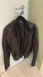 Hifa mens leather jacket size 50/M, Ophalen of Verzenden, Zo goed als nieuw, Bruin