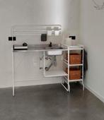 IKEA Sunnersta Keuken - kitchenette, Huis en Inrichting, Keuken | Complete keukens, Ophalen, Wit, Staal of Rvs, Enkelwandige keuken
