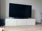 Wit tv meubel (180x42x38,5), Ophalen, Gebruikt, 150 tot 200 cm, Minder dan 100 cm