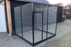 Nieuwe zwarte volière 204 x 206 x 202 L x D x H Nieuw!, Ophalen of Verzenden, Nieuw, Aluminium, Volière