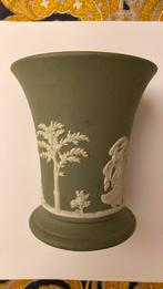 WEDGEWOOD SALIEGROEN JASPER VAASJE (10cm)., Ophalen of Verzenden