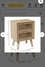 45€. Nachtkastje zo goed als nieuw java 2 lade xenos, Huis en Inrichting, Ophalen, Overige materialen, Minder dan 45 cm, 55 tot 70 cm