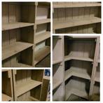 6 stevige, mooie kasten, stellingkasten. Steigerhout., Ophalen, Zo goed als nieuw