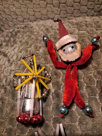 Vintage Kerstboomversiering Set gablonzer  beschikbaar voor biedingen
