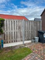 Hout beton schutting, Tuin en Terras, Schuttingen, Ophalen, Gebruikt, 3 tot 6 meter