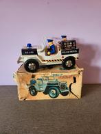 Daiya Japan Police Patrol Jeep in doos, Antiek en Kunst, Antiek | Speelgoed, Ophalen of Verzenden