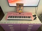 Roze Kinder Piano met Microfoon en Boekje, Ophalen of Verzenden, Zo goed als nieuw, Overige aantallen, Overige merken