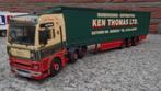Ken Thomas MAN TGA CORGI zeiloplegger tautliner 1/50, Hobby en Vrije tijd, Modelauto's | 1:50, Ophalen of Verzenden, Zo goed als nieuw