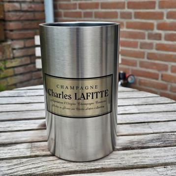 champagnekoeler Charles Lafitte edelstaal beschikbaar voor biedingen