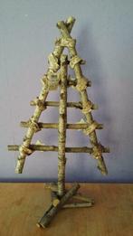 Modern kerst boompje, takken boom met incl. witte sterretjes, Ophalen, Gebruikt