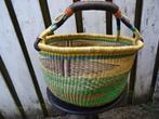 Ghana#bolgatangamand#opruiming#laatste manden#korting, Overige materialen, Mand, Rond, Nieuw