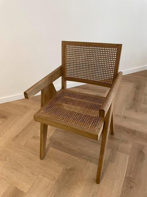 Westwing Sissi Armstoel & Zitbank - Weens Vlechtwerk, Huis en Inrichting, Stoelen, Zo goed als nieuw, Eén, Hout, Bruin, Ophalen