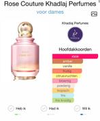 Khadlaj Rose Couture 1ml Tester, Ophalen of Verzenden, Nieuw