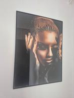 Schilderij vrouw 81 bij 61 cm, Ophalen, Zo goed als nieuw