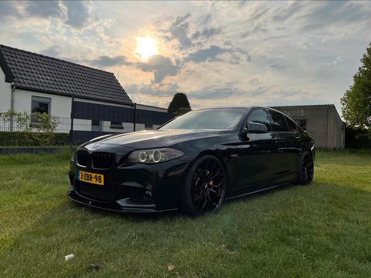 BMW 5-Serie 3.0 535I Xdrive AUT 2011 Zwart, Auto's, BMW, Particulier, 5-Serie, Benzine, C, Sedan, Automaat, Geïmporteerd, Zwart