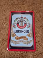 Erdinger bier schild / bord, Verzamelen, Biermerken, Ophalen of Verzenden, Nieuw, Reclamebord, Plaat of Schild, Overige merken