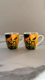 Leuke mokken van Kunst by Sharon - Uniek!, Keramiek, Ophalen of Verzenden, Zo goed als nieuw, Overige stijlen