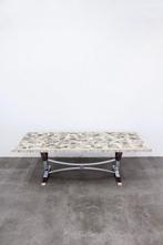SALE Berthold Müller 60’s granieten mozaïek salontafel, Huis en Inrichting, Tafels | Bijzettafels, Overige materialen, Gebruikt