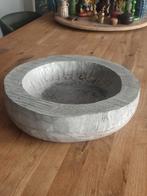 schaal fruitmand robuust houten bak schalen ptmd stijl, Ophalen of Verzenden, Zo goed als nieuw, Rond, Hout