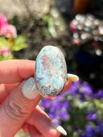 Larimar Edelsteenring maat 22 Handgemaakt, Sieraden, Tassen en Uiterlijk, Ringen, 20 of groter, Nieuw, Ophalen of Verzenden, Dame of Heer