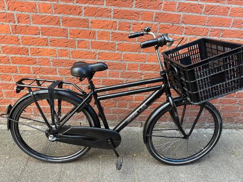 Cortina jongensfiets 26 inch 3 versnell met fietsbak, Fietsen en Brommers, Fietsen | Jongens, Gebruikt, 26 inch of meer, Versnellingen