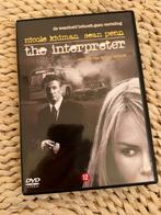 ZGAN > The Interpreter (met Nicole Kidman & Sean Penn), Cd's en Dvd's, Dvd's | Tv en Series, Vanaf 12 jaar, Zo goed als nieuw