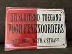 Wandbord Feyenoord Rotterdam, Verzamelen, Sportartikelen en Voetbal, Ophalen of Verzenden, Nieuw, Feyenoord, Overige typen