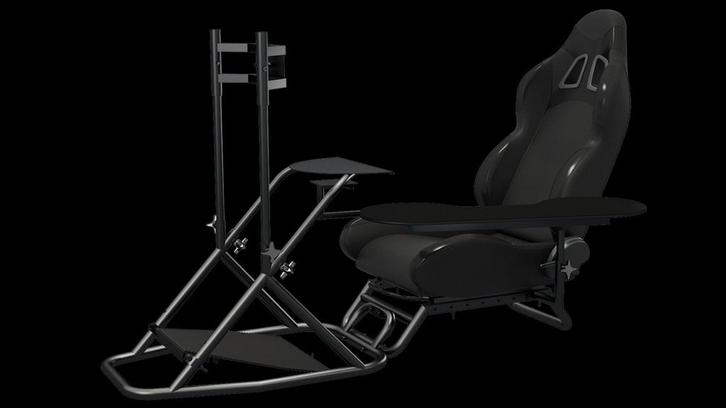 Obutto Ozone sim rig workstation gaming, Spelcomputers en Games, Spelcomputers | Xbox | Accessoires, Gebruikt, Stuurtje of Sportattribuut