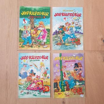 Deel 1 t/m 4 van Joop Klepzeiker. Van Eric Scheurs. beschikbaar voor biedingen