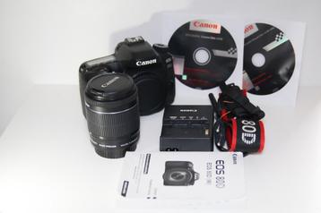 Canon 80D 24MP DSLR + EFS 18-55mm STM Lens beschikbaar voor biedingen