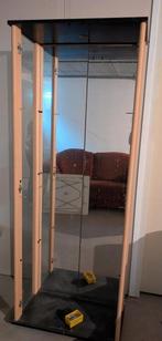 Mooie Vitrinekast met Glazen Deuren, Glas, Modern, 150 tot 200 cm, 25 tot 50 cm