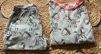 HEMA pyjama zebra’s 128, Ophalen of Verzenden, Gebruikt, Meisje, Nacht- of Onderkleding