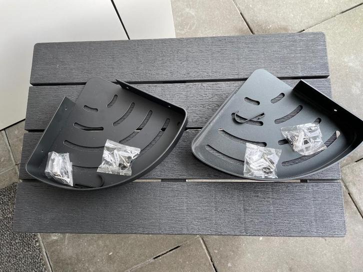 twee douche rekjes, Doe-het-zelf en Verbouw, Sanitair, Nieuw, Douche, Rvs, Ophalen of Verzenden