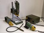 Proxxon micromot set: frees + zaag + boorstandaard + trafo, Ophalen of Verzenden, Gebruikt