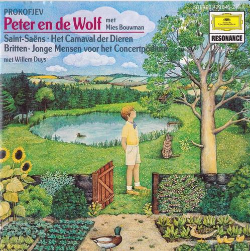 Prokofjev: Peter en de Wolf (CD), Cd's en Dvd's, Cd's | Kinderen en Jeugd, Verhaal of Sprookje, Ophalen of Verzenden